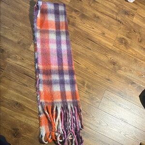 Plaid Multicolor Scarf
